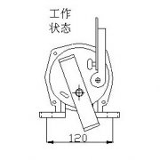 卓信推薦自帶接線盒型LSKGT2-Ⅱ 拉繩開關拉繩緊急閉鎖開關供應商