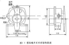 JYB/KS-2，JYB/KS-1雙向拉繩開關(guān)，事故開關(guān)KBW-220L防爆拉繩開關(guān)