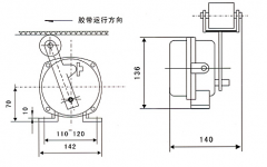 速度開關(guān)，測速傳感器XSAV11801（低速型）高低速速度開關(guān)